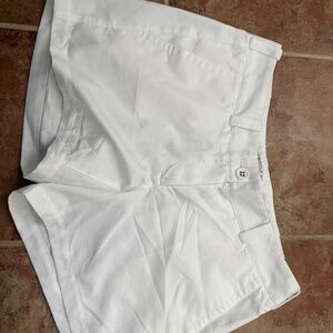 White Nike Golf Shorts
